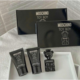 Set nước hoa Gấu đen Moschino Toy Boy EDP  (3sp)