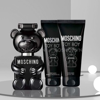 Set nước hoa Gấu đen Moschino Toy Boy EDP  (3sp)