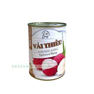 Vải thiều nước đường Cát Long hộp 565gr