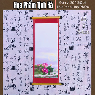 10 tờ Giấy Viết Thư Pháp 20x54 ( Sẵn Nẹp )