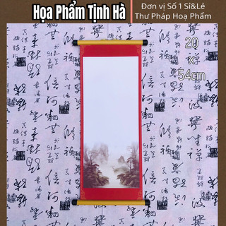 10 tờ Giấy Viết Thư Pháp 20x54 ( Sẵn Nẹp )