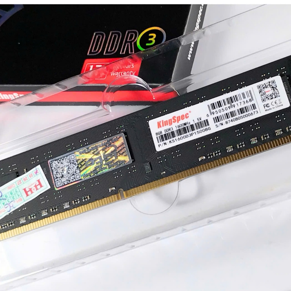 Ram PC 8GB 1600Mhz kingspec, Ocpc, Dato, Aosnke chính hãng cho PC 8GB 1600MhzPC3 1.35V DDR3