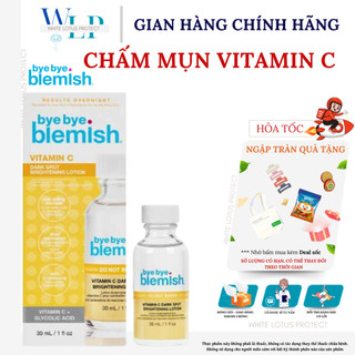 [HCM] Bye Bye Blemish Vitamin C Dark Spot Brightening Lotion Chấm mụn dành cho da mụn thâm (C/30ml)