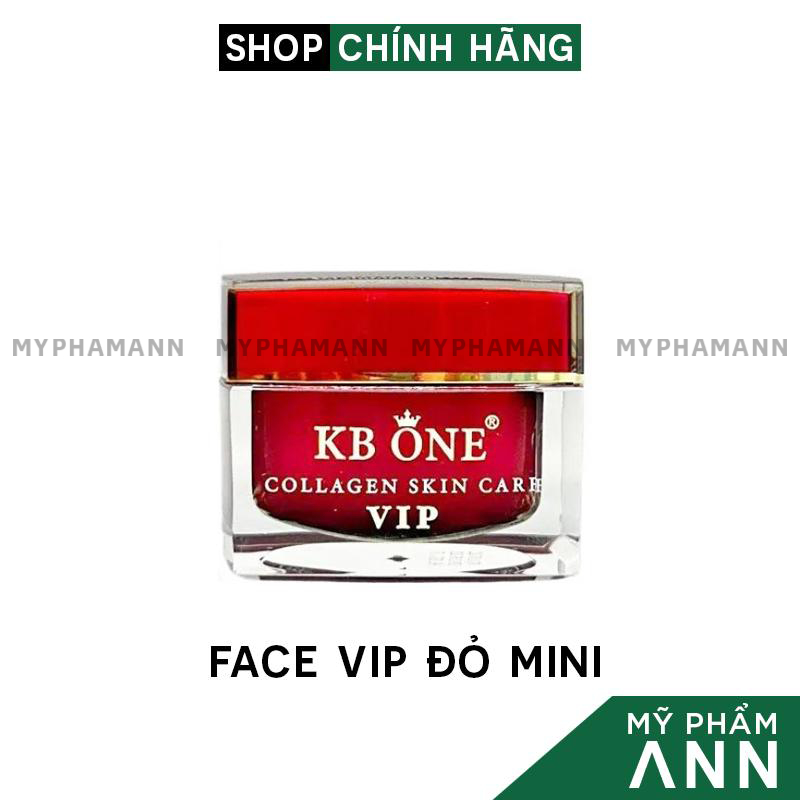 Kem Face Vip Đỏ KB One Chính Hãng Kem Dưỡng Trắng Da 15gr Hủ Nhỏ