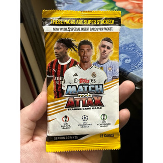 GÓI THẺ CẦU THỦ TOPPS MATCH ATTAX 24/25