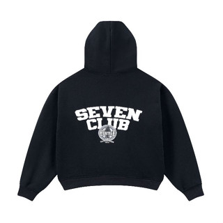 Áo Hoodies Unisex SEVENTOWN HERITAGE HOODIES màu đen Local Brand