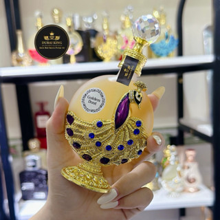 DUBAI KING _ Tinh Dầu Nước Hoa Dubai 35ml hình con công Gold thơm lâu 2-3 ngày - mùi hương GOLDEN DUST gây thương nhớ