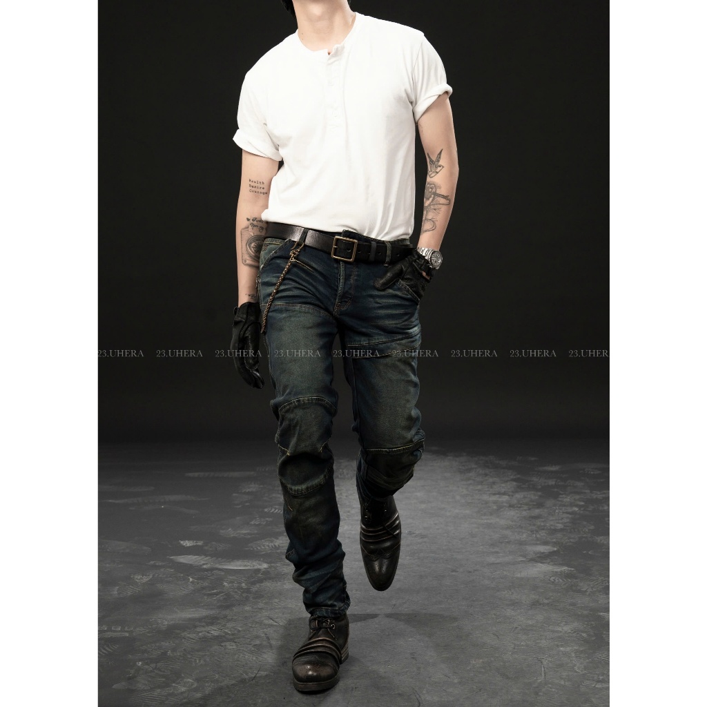 Alfred Jean GS5176- Quần Biker Jean