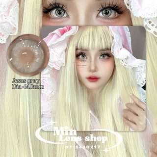 [Min lens shop] mẫu lens xám tây(0 độ)