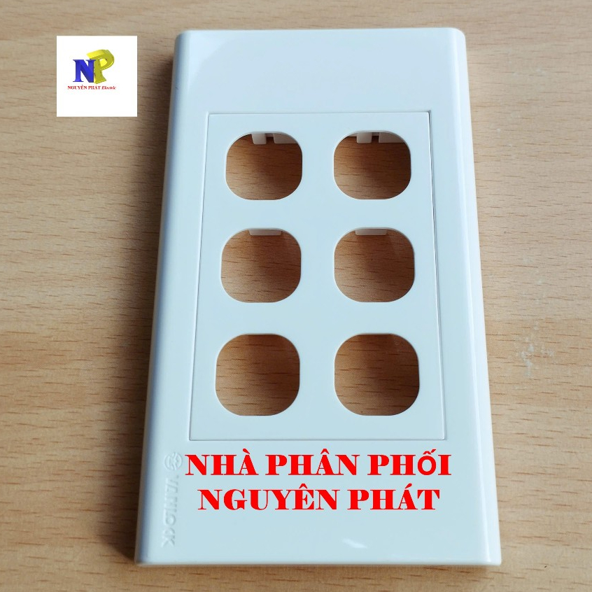 [SINO] Mặt 6 Công Tắc Dòng S18