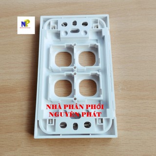 [SINO] Mặt 4 Công Tắc Dòng S18