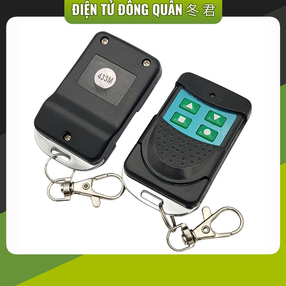 [NSHOP] Remote 4 kênh mã cố định sử dụng IC EV1527 tần số 315Mhz - 433 Mhz