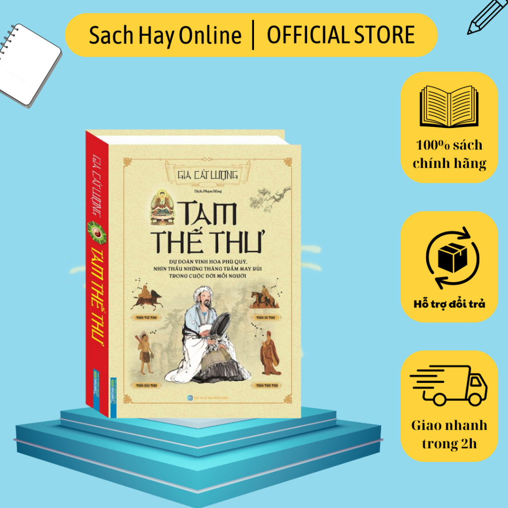 Sách - Tam Thế Thư (bìa cứng)