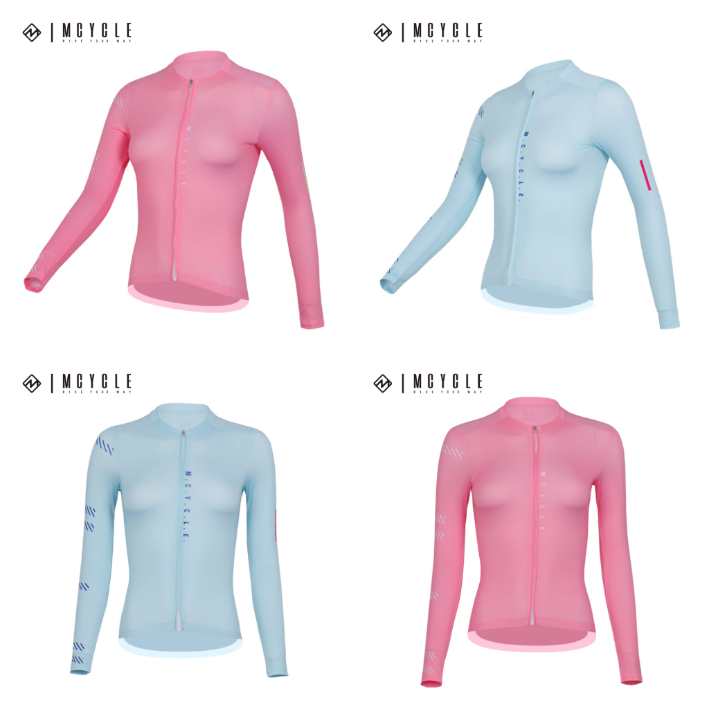 Áo đạp xe nữ dài tay MY166W chính hãng MCYCLE