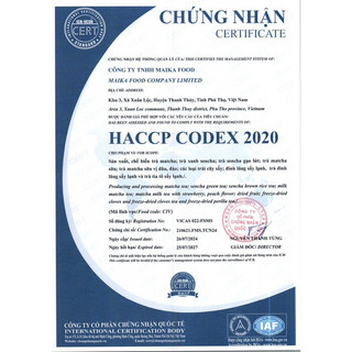 Mít sấy MaikaFood- túi 200g