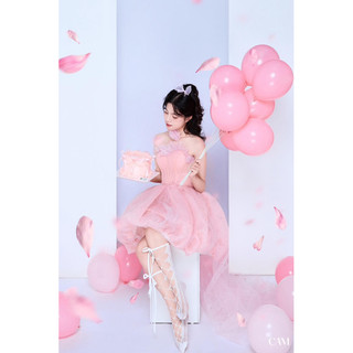 Váy cup Hồng công chúa TKCC