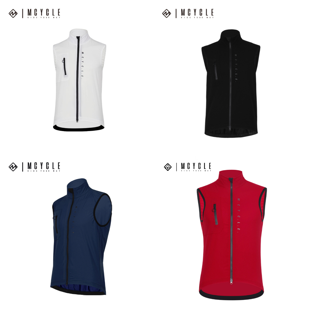 Áo vest gilet đạp xe Nam Nữ MY176, chính hãng Mcycle