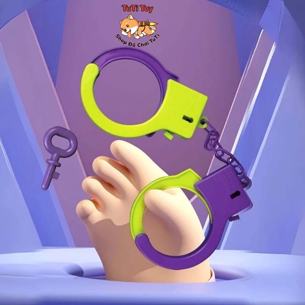 Mô Hình 3D Còng Tay Số 8 Vô Tri Chơi Giải Trí Giảm Stress.