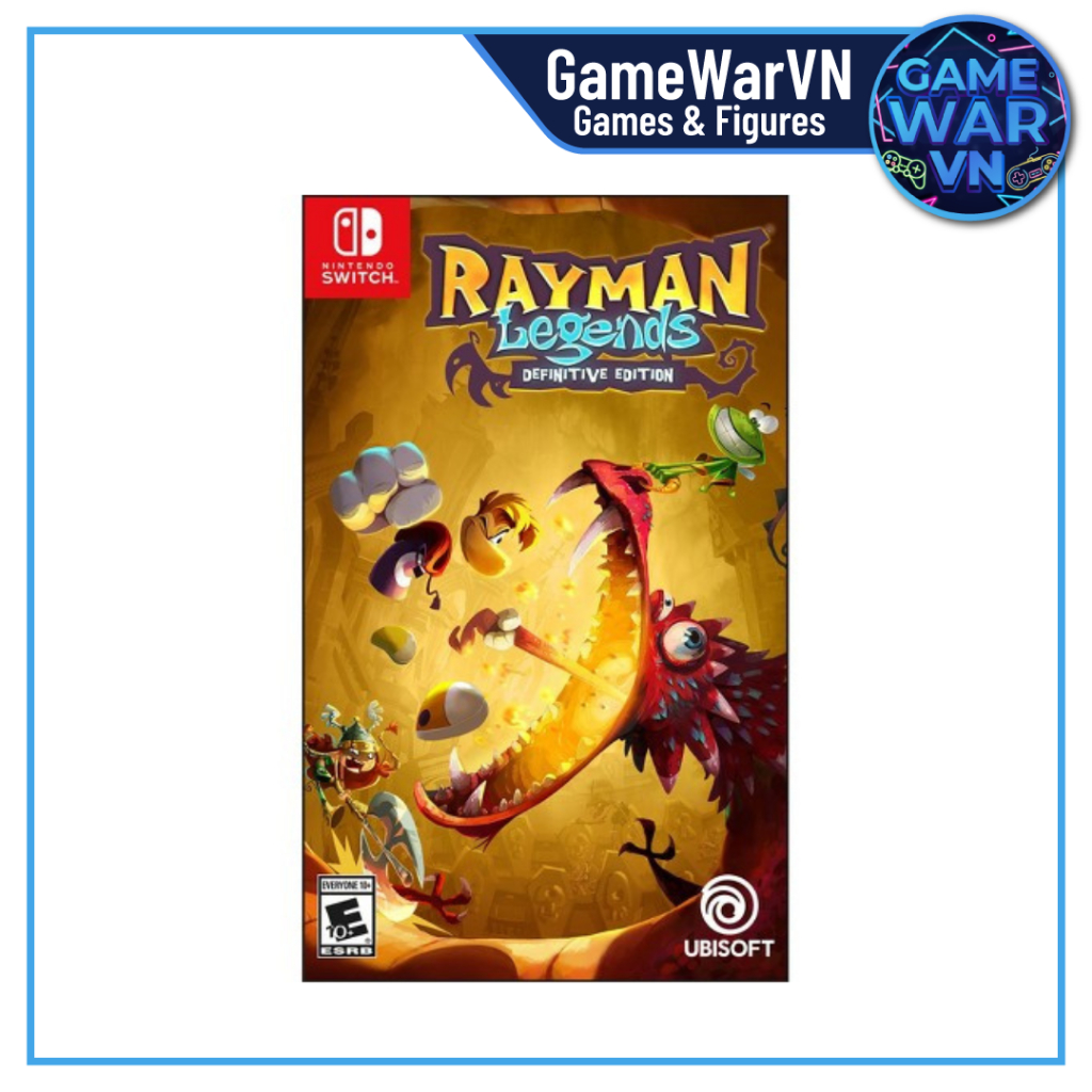 Băng Game Switch - Rayman Legends Definitive Edition Hệ US