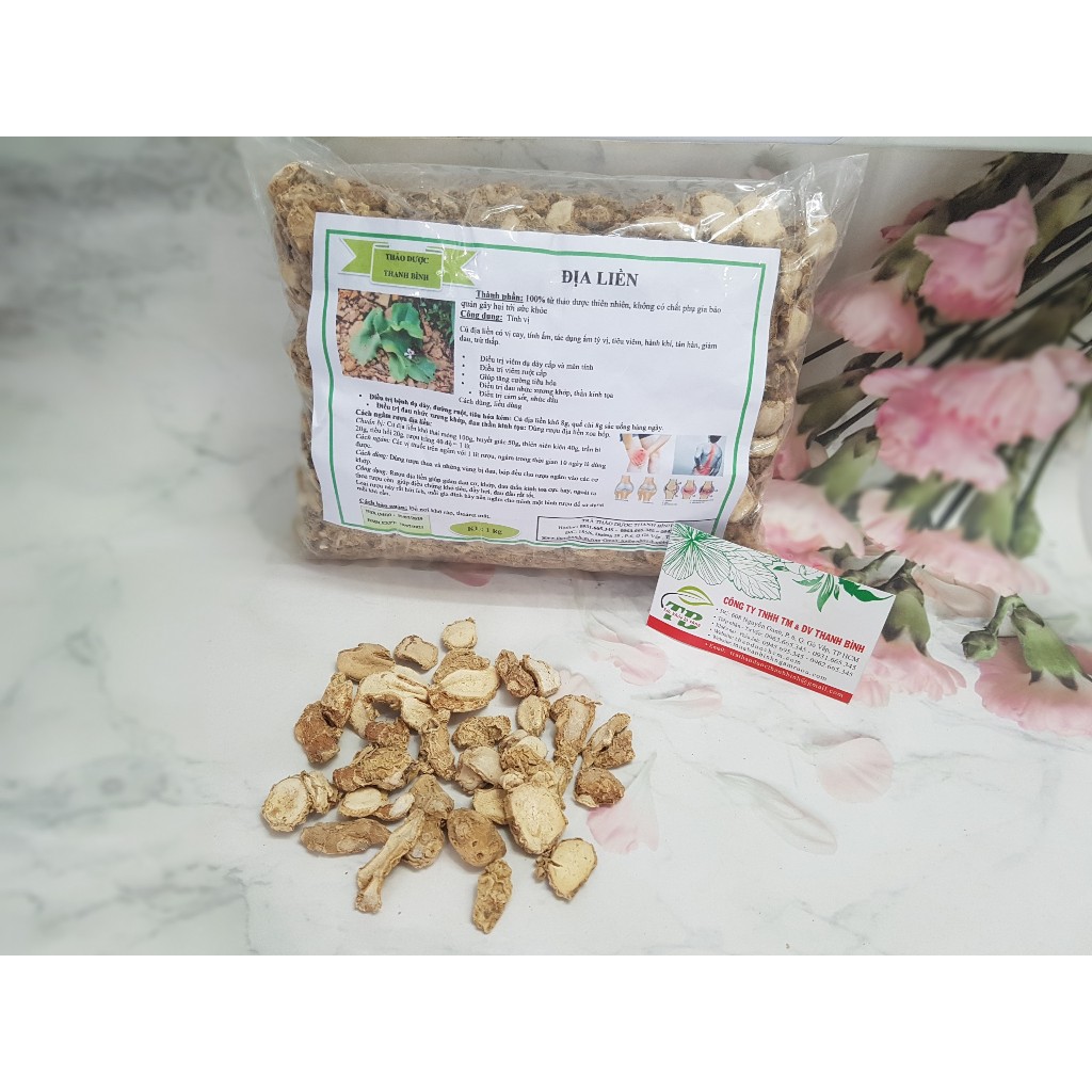Củ Địa Liền 500g Khô - Hàng New 100%
