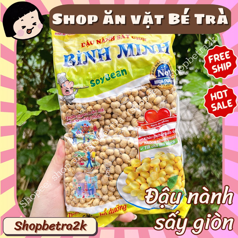 Đậu Nành Sấy Giòn Bình Minh (gói tự chụp)