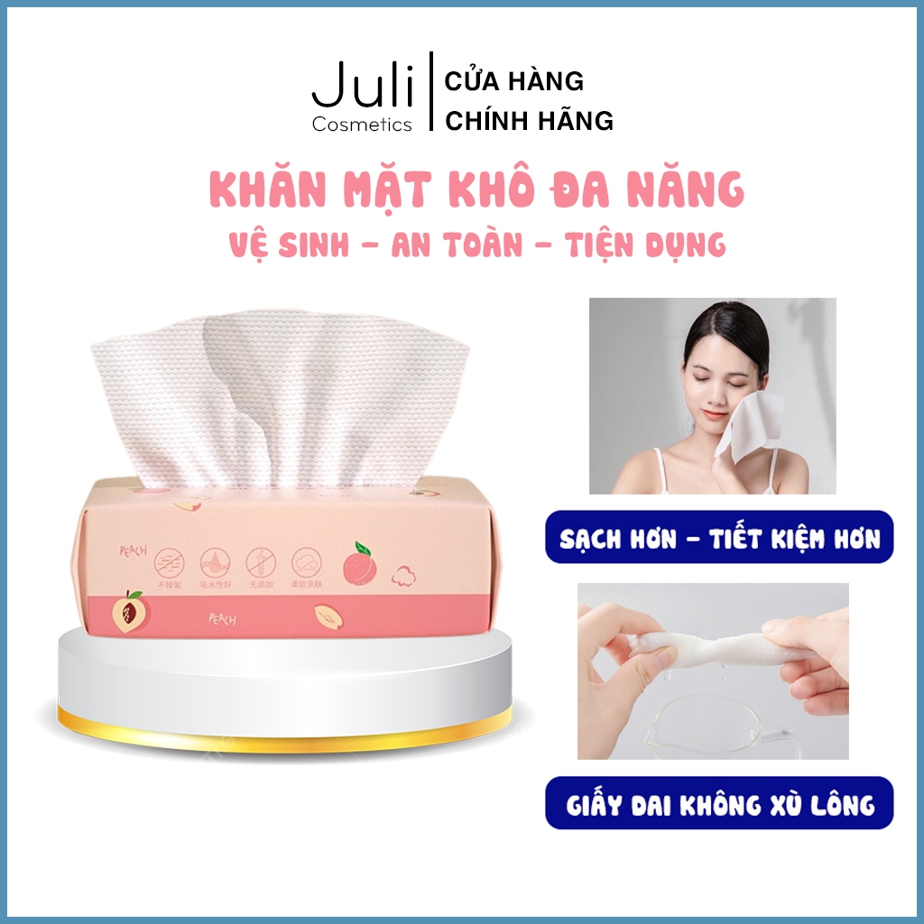 Khăn Mặt Khô Dạng Rút Animerry dùng 1 lần gói 50 miếng