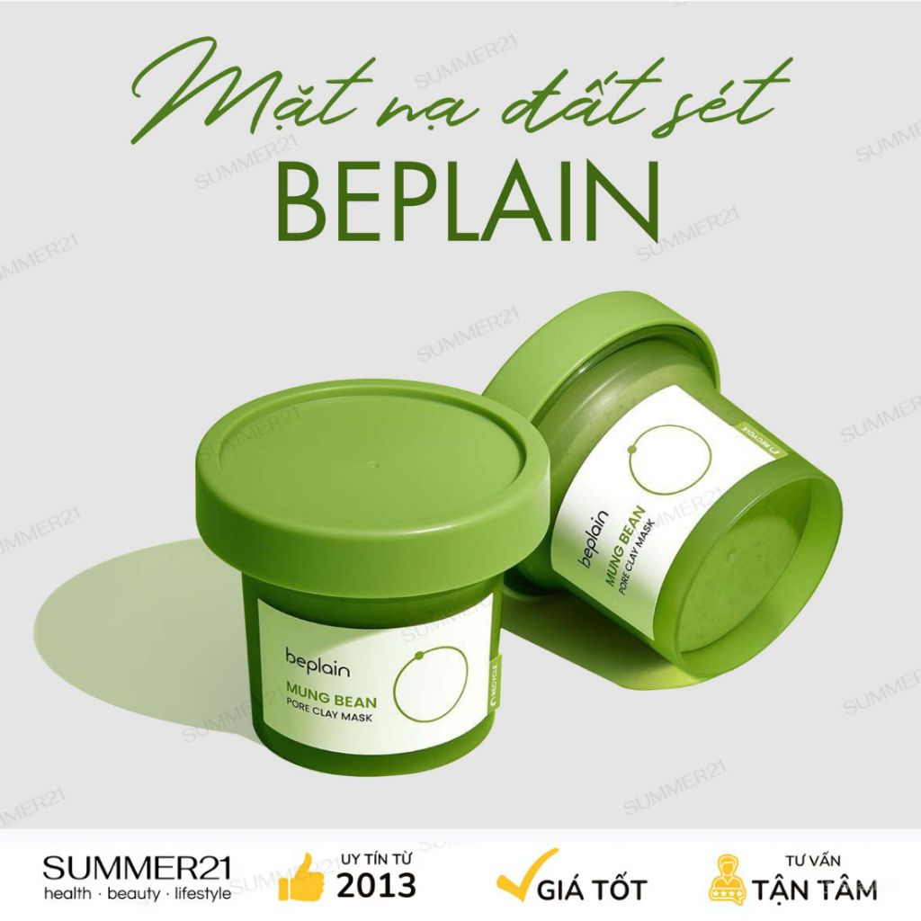 Mặt nạ đất sét Beplain Mung Bean mask