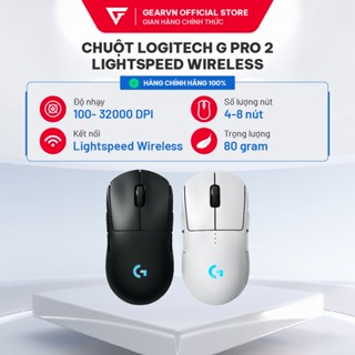 Chuột Logitech G Pro 2 Lightspeed Wireless Black/ White/ Magenta