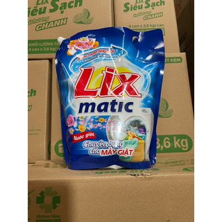  Nước giặt Lix Đậm Đặc Matic Hương Nước Hoa -Dùng cho giặt máy cửa trước 