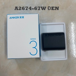 Củ Sạc Anker 4 cổng USB 40W/Sạc 2 Cổng Anker 20W - A2348/Anker PowerPort PD+2, 33w A2626/sạc Anker 3 cổng 67W 336 A2674