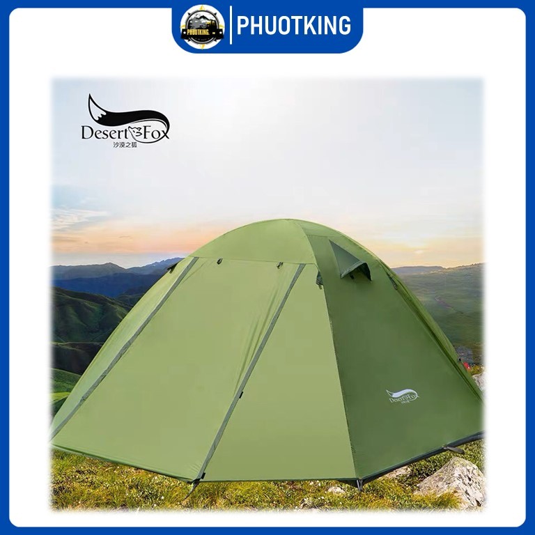 Lều DESERT FOX khung nhôm cường lực siêu nhẹ chính hãng - PHƯỢT KING