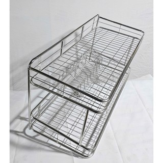 combo kệ chén / kệ góc 3 tầng / ống đũa