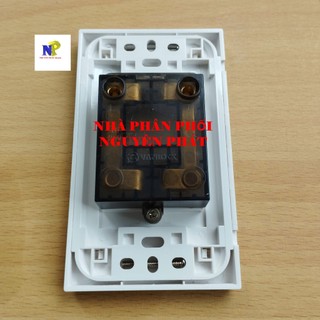 [SINO] Ổ Cắm Đôi 2 Chấu - 16A Dòng S18