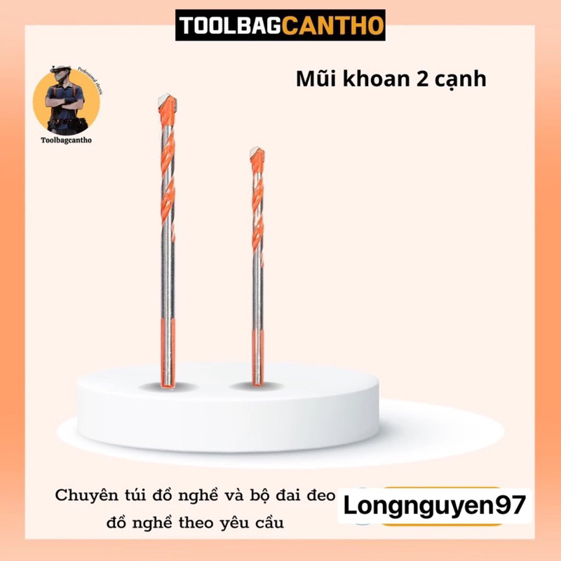 Mũi khoan đa năng 2 cạnh