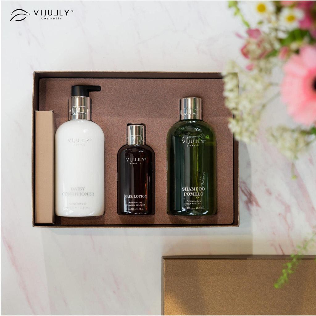 Dầu xả dừa ViJully chính hãng - Phục hồi tóc hư tổn gãy rụng - Mỹ Phẩm Vi Jully Cosmetics