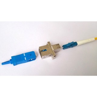 Đầu chuyển đổi đầu nối SC/UPC(Female)-LC/UPC(Female) Singlemode, Simplex