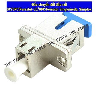 Đầu chuyển đổi đầu nối SC/UPC(Female)-LC/UPC(Female) Singlemode, Simplex