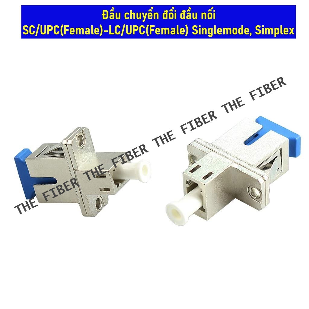Đầu chuyển đổi đầu nối SC/UPC(Female)-LC/UPC(Female) Singlemode, Simplex