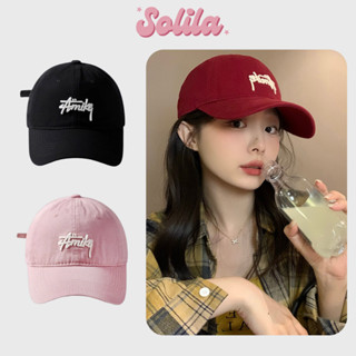 Mũ lưỡi trai thêu chữ Amike cá tính, nón kết nam nữ chất vải kaki thoáng mát phong cách Hàn Quốc nhiều màu