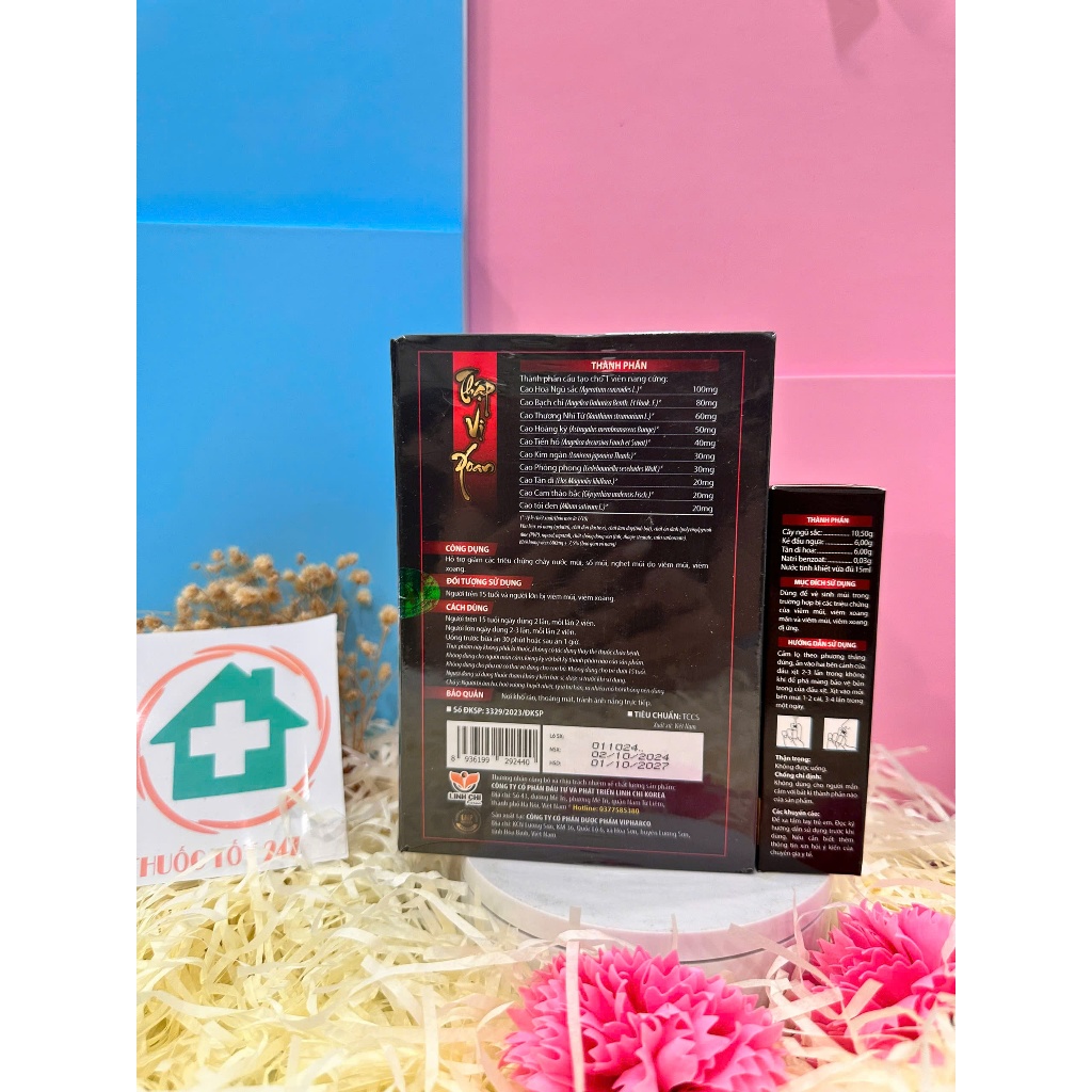 Thập Vị Xoan hỗ trợ các bệnh về Xoang