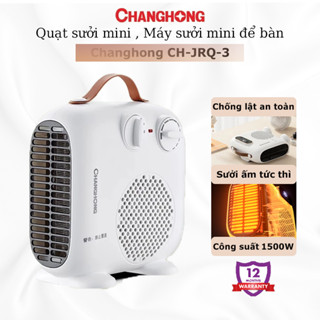 Quạt sưởi mini Xiaomi QCOOKER, công suất 1500W LÀM NÓNG TỨC THÌ, bảo vệ CHỐNG LẬT an toàn