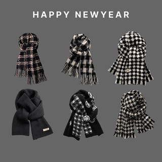 Khăn len quàng cổ TUMIE chất vải cashmere cao cấp, khăn choàng cổ dành cho nam và nữ