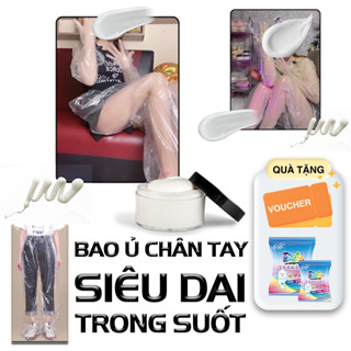 Bao ủ chân tay LD mặt nạ ủ kem chống nước, trong suốt, siêu dai