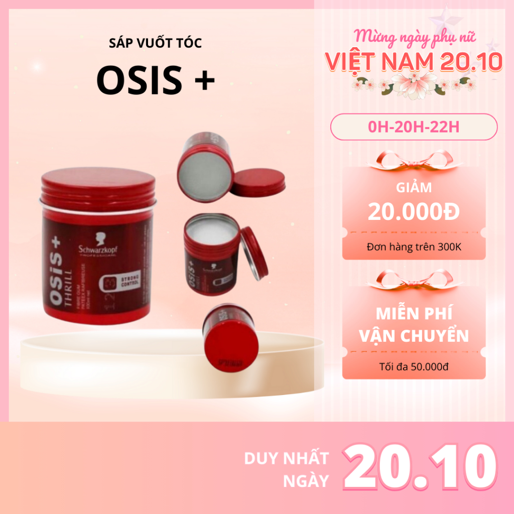 Sáp Vuốt Tóc Osis Đỏ