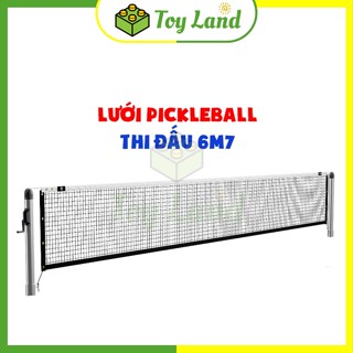 [Tuyết Nga] Lưới Pickleball Có Cáp Tiêu Chuẩn Thi Đấu 6m7 Chất Lượng Cao Phụ Kiện Thể Thao