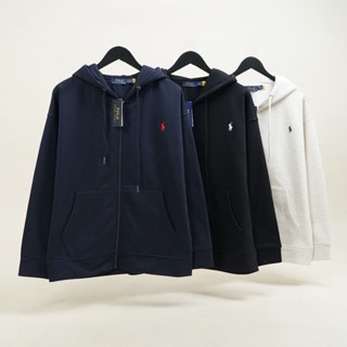 Áo khoác Hoodie zip RL thêu ngựa chất nỉ siêu dày dặn ấm áp form Auth trẻ trung