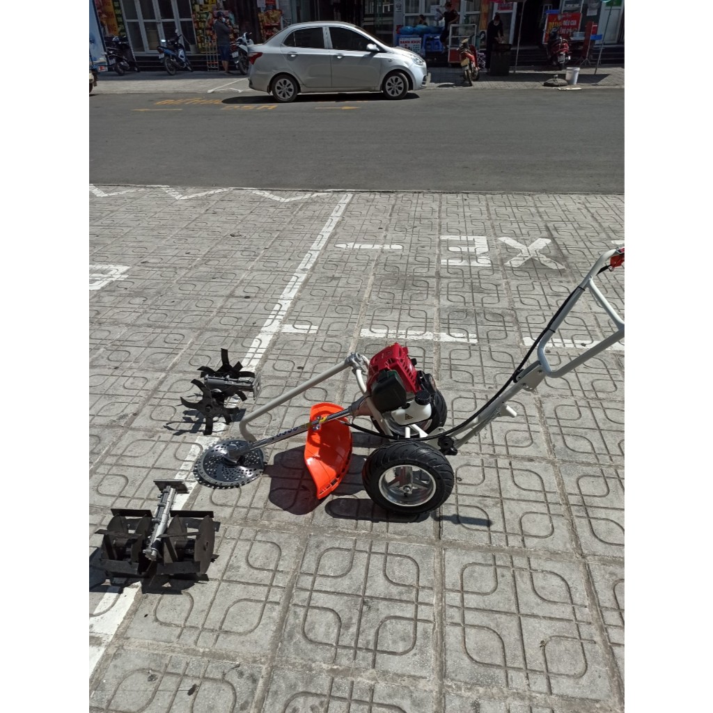 Máy cắt cỏ đẩy tay 4 thì, máy cắt cỏ honda GX35