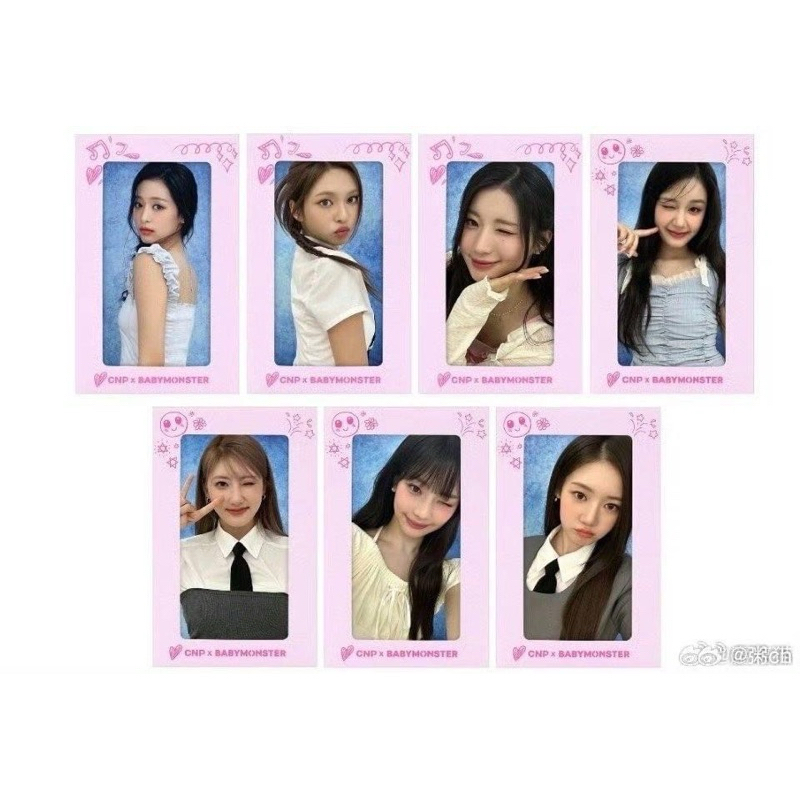 [OFFICIAL] ORDER CARD CNP V2 BABYMONSTER CHÍNH HÃNG