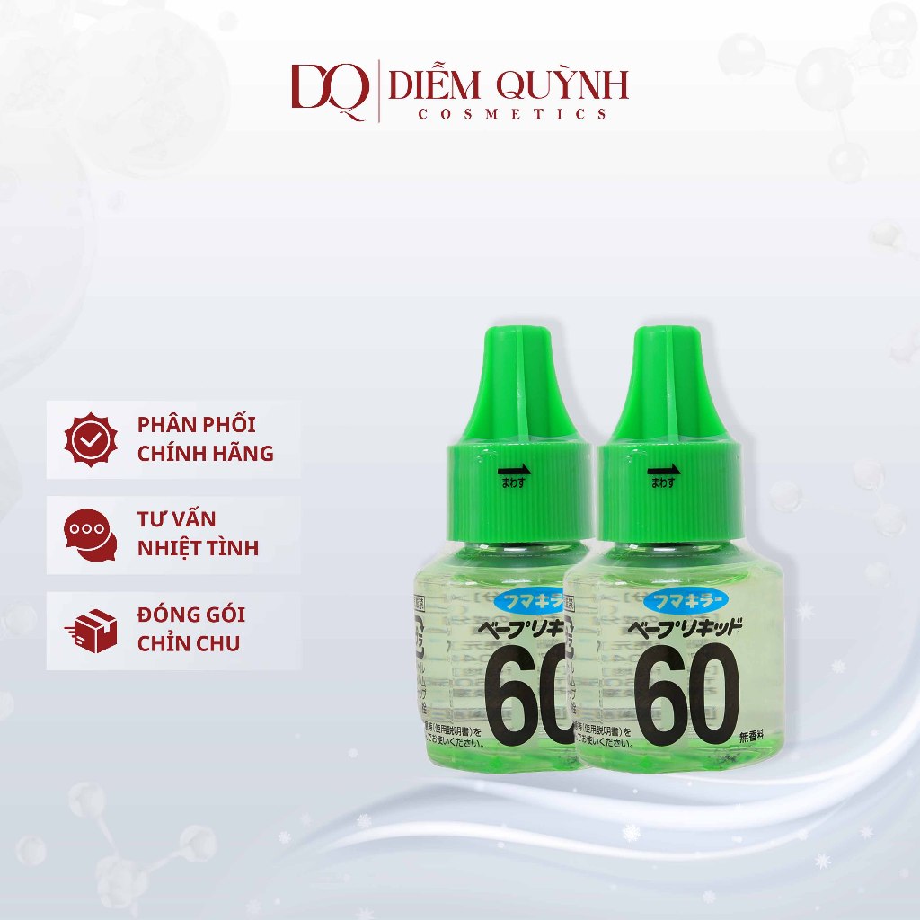Tinh dầu đuổi muỗi Nhật Bản 60 ngày (2 lọ)