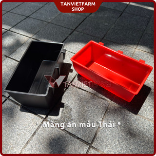   SET 10 20 cái  Máng  Khay đựng thức ăn cho gà chim bồ câu chim cảnh các loại mẫu Thái 